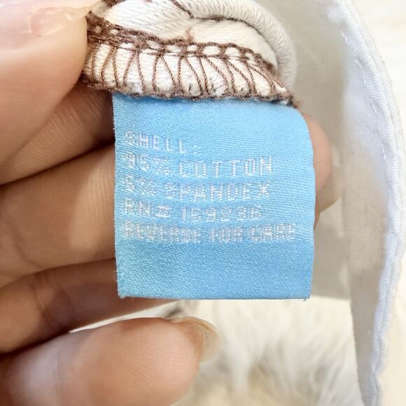 J.McLaughlin Lexi Jeans in Mega Ravi Paisley Size 8 Mid Rise Slim Leg B9061 - Picture 5 of 6